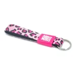 Брелок для ключів Max & Molly Key Ring Leopard Pink з леопардовим принтом