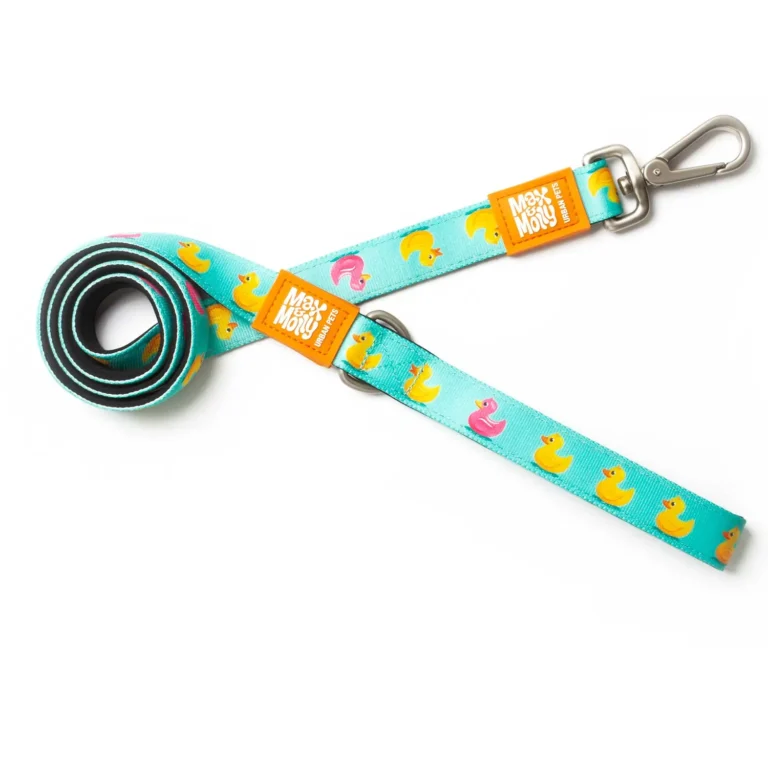 Повідець короткий для собак Max & Molly Short Leash Ducklings з принтом Каченята, 120 см