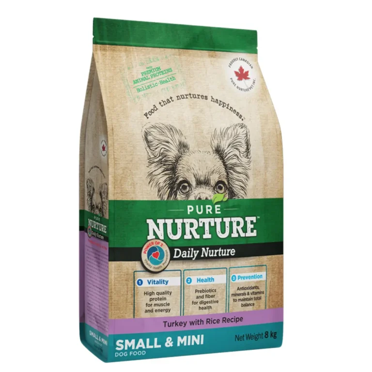 Сухий корм дорослих собак малих та мініатюрних порід Pure Nurture Daily Nurture з індичкою та рисом