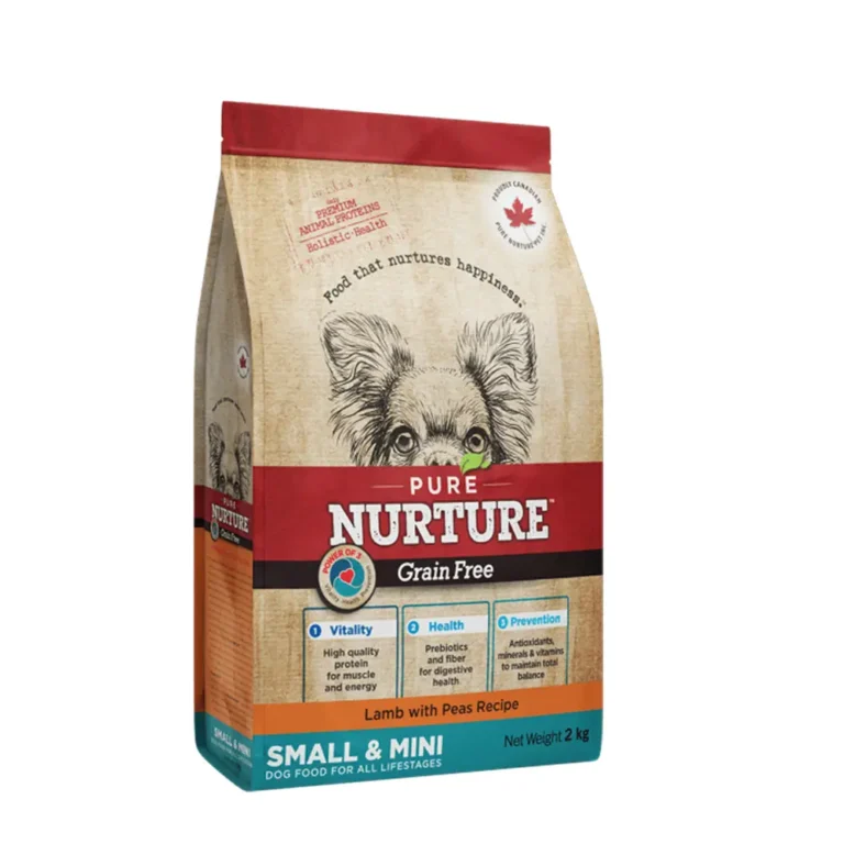 Сухий корм Pure Nurture Grain Free з ягням і горохом для собак малих порід