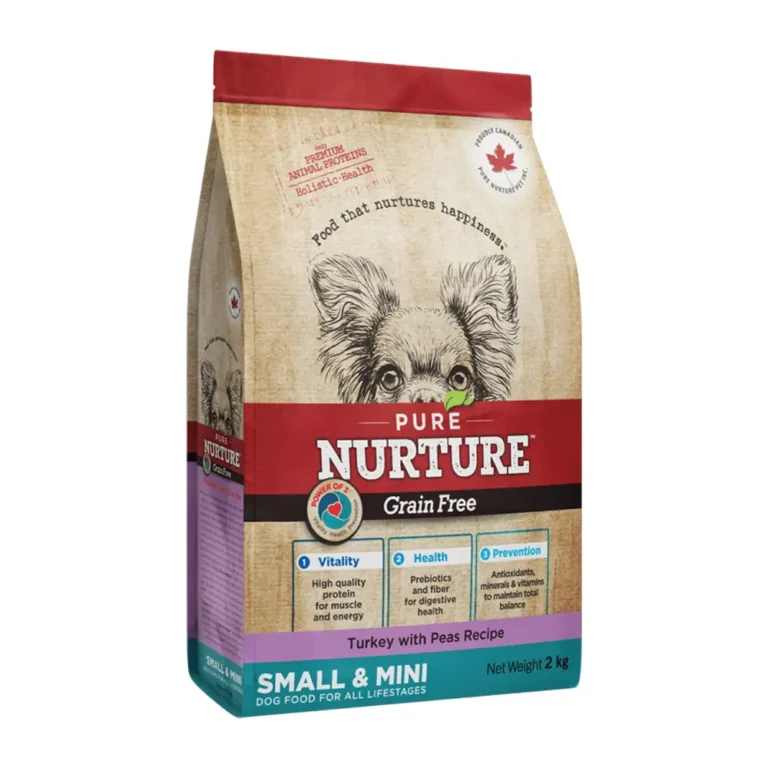 Сухий корм Pure Nurture Grain Free з індичкою і горохом для собак малих порід