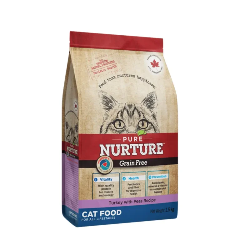 Сухий корм Pure Nurture Grain Free з індичкою і горохом для котів