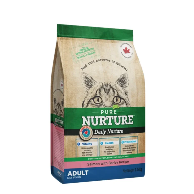 Сухий корм Pure Nurture Daily Nurture для дорослих котів з лососем