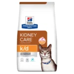 Hill's Prescription Diet k/d з ActivBiome+ при нирках з лососем для котів