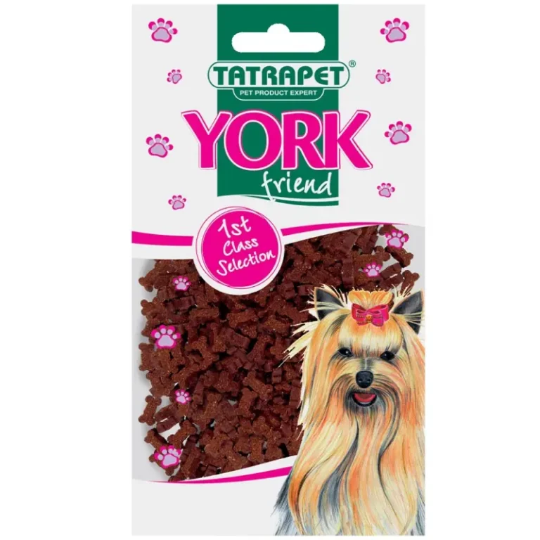 Ласощі Tatrapet York снеки кісточки з куркою та яловичиною для собак, 90 г