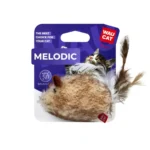 Іграшка WAUCAT Fun Melodic мишка з пером для котів