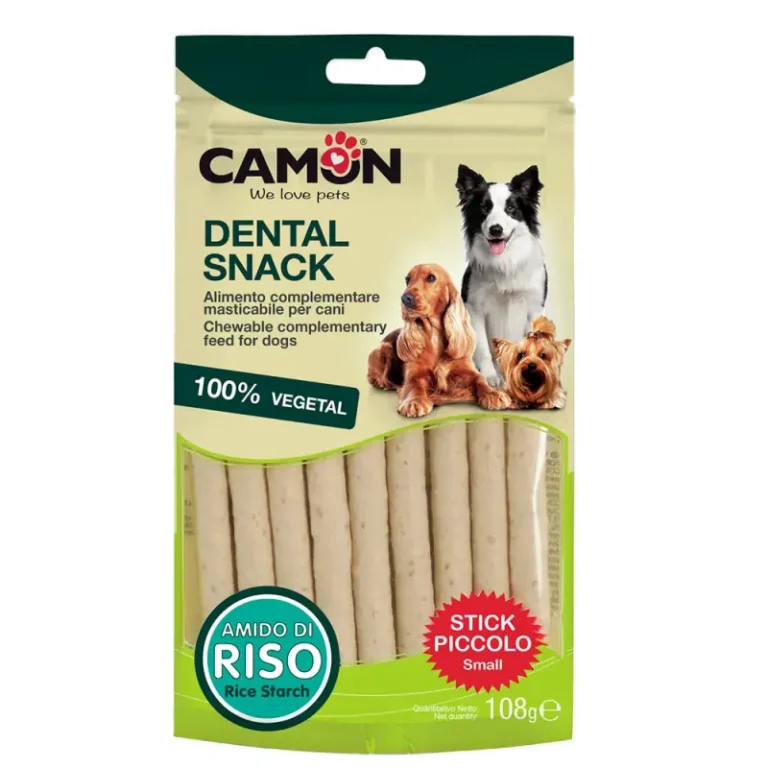 Ласощі Camon Dental Snack овочеві палички для чищення зубів для собак