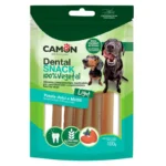 Ласощі Camon Dental Snack каннолі з батату з чорницею для чищення зубів для собак, 100 г