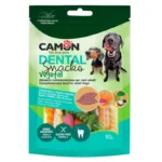 Ласощі Camon Dental Snack Mix вузлова кістка для чищення зубів мікс смаків для собак, 80 г