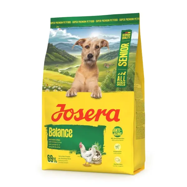 Сухий корм Josera Balance Senior для літніх собак з птицею