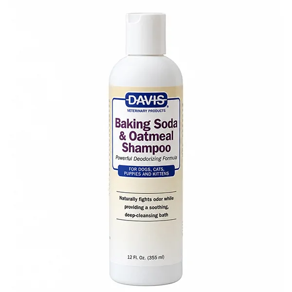 Шампунь Davis Baking Soda & Oatmeal для собак та котів