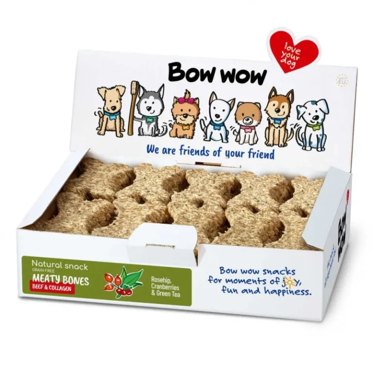 Ласощі Bow Wow кісточки з яловичиною для собак, 30 шт