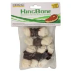 Ласощі Croci King Bone Beef вузлова кістка з яловичиною для собак, 6 см, 10 г, 5 шт