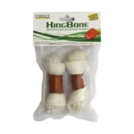 Ласощі Croci King Bone Salmon вузлова кістка з лососем для собак, 11 см, 10 г, 2 шт
