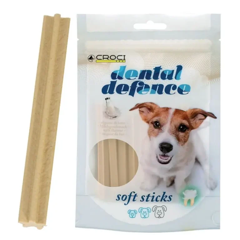 Ласощі CROCI Dental Defense Soft Sticks для чищення зубів з молоком для собак, 60 г