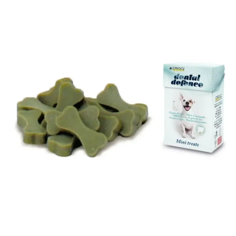 Ласощі CROCI Dental Defense Treat Green Tea кісточки для чищення зубів для собак, 35 г