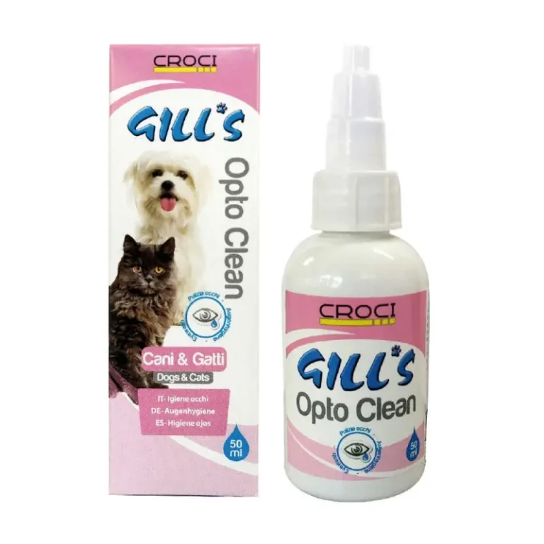 Краплі для очей CROCI Gill's Opto для собак і котів, 50 мл