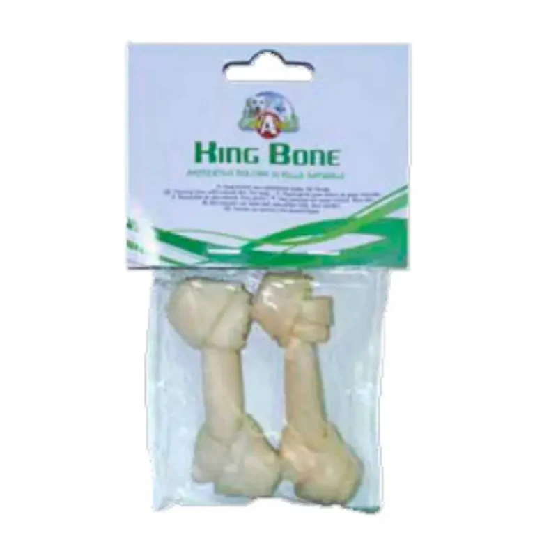Ласощі Croci King Bone Buffalo вузлова кістка для собак, 7.5 см, 15 г, 2 шт