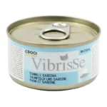 Консерва для дорослих котів VIBRISSE з тунцем та сардиною, 70 г