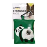 Міні-сумка диспенсер з пакетами для фекалій Panda Stranger Face CROCI, 10.5 х 8.5 см