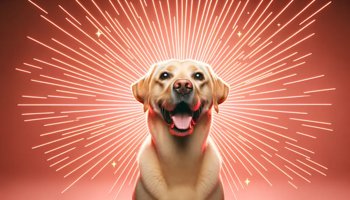 Лабрадор з блискучою здоровою шерстю, яка свідчить про правильне харчування з омега жирними кислотами