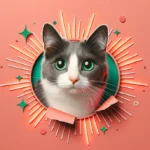 Кіт нявкає вночі сидячи на ліжку