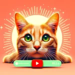 Кіт уважно дивиться на господаря, прислухаючись до свого імені