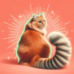 Кіт із піднятим хвостом — мова тіла котів