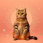 Кіт із кумедним виразом обличчя