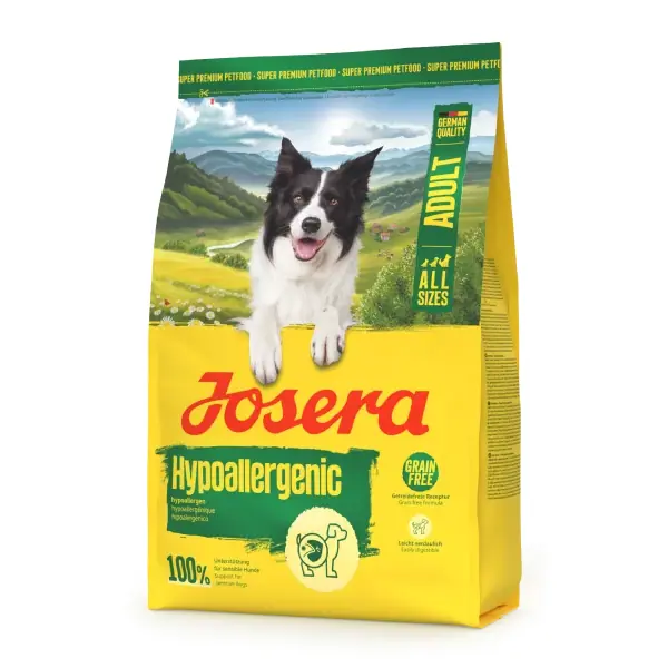 Сухий гіпоалергенний корм Josera Hypoallergenic Adult з комахами для собак