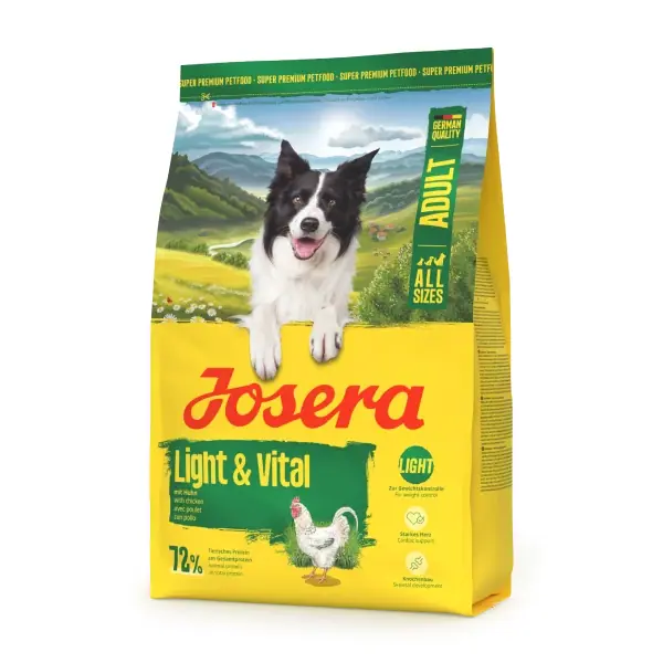Сухий корм Josera Light & Vital Adult для літніх собак з птицею
