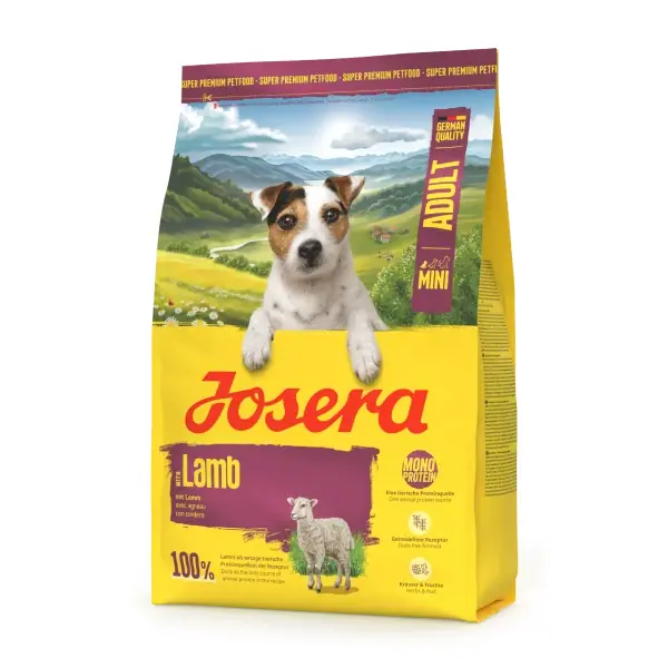 Сухий корм Josera Mini Lamb з ягням для собак малих порід