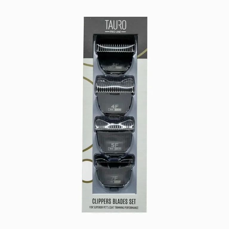 Набір змінних лез Tauro Pro Line 3, 6, 9, 12 мм для тварин