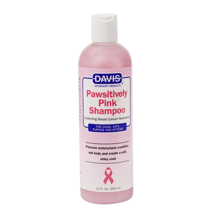 Зволожуючий шампунь для собак і котів Davis Pawsitively Pink концентрат 1:10