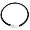 Нашийник TATRAPET Expert сяючий LED USB чорний для собак, 1х70 см