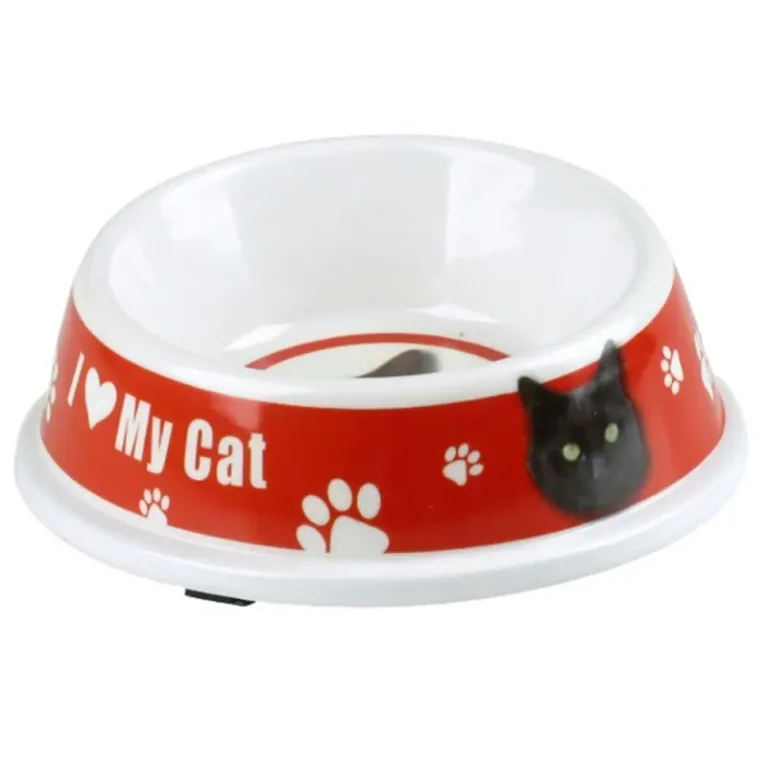 Миска для котів TATRAPET пластикова меламінова, 150 мл / 14,5 см