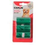 Пакети для прибирання за собакою CAMON, 3 рул./15 шт.