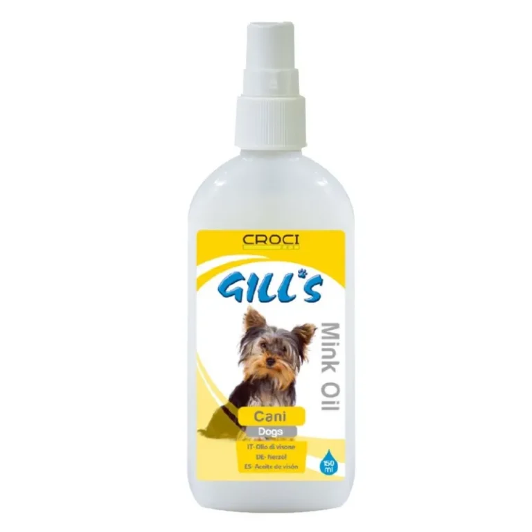 Спрей Croci Gill's Mink Oil з норковою олією для собак, 150 мл