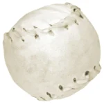 Ласощі King Bone Buffalo CROCI бейсбольний м'яч жиловий для собак, 7.5 см-140 г