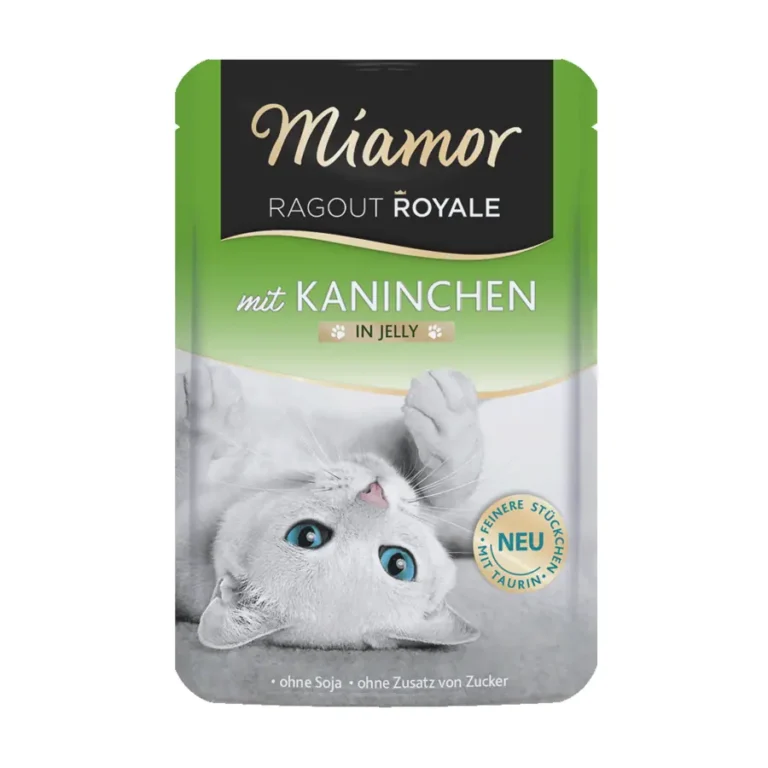 Вологий корм для котів Miamor Ragout Royale з кроликом у желе, 100 г