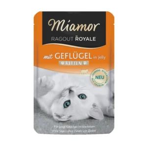 Вологий корм для кошенят Miamor Ragout Royale Kitten з птицею в желе, 100 г