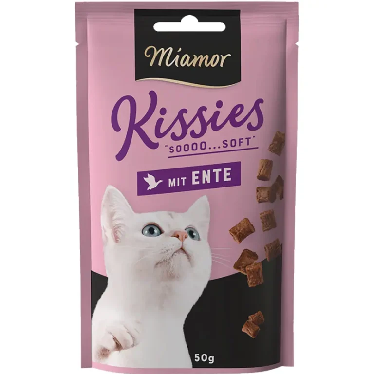 Ласощі Miamor Kissies з качкою для котів, 50 г
