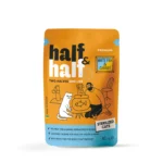 Вологий корм для стерилізованих котів Half&Half з білою рибою та морквою в соусі 85 г