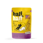 Вологий корм для дорослих котів Half&Half з качкою та гарбузом в соусі, 85 г