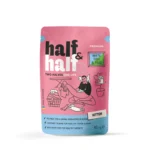 Вологий корм для кошенят Half&Half з білою рибою та горохом в желе 85 г