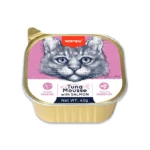 Вологий корм Wanpy Tuna & Salmon мус для котів з тунцем і лососем, 40 г