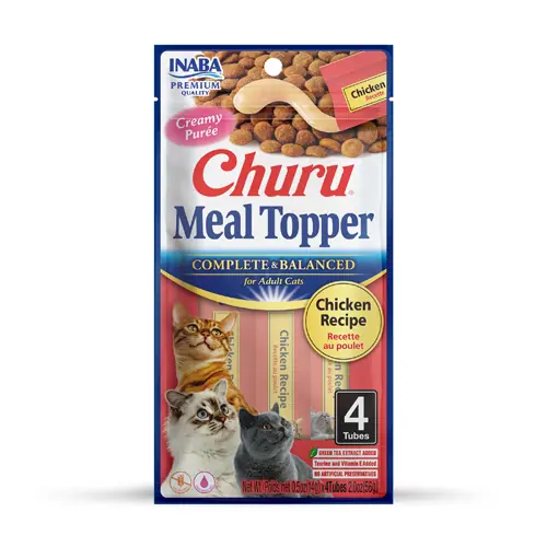 Ласощі INABA Churu Meal Topper з куркою для котів, 14 г
