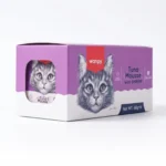 Вологий корм Wanpy Tuna & Shrimp мус для котів з тунцем і креветками, 6 шт по 40 г