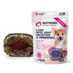Функціональні ласощі для собак для суглобів LK Baits Pet Nutrigel Lamb з ягням і пробіотиками S-M (Ø 15 мм), 150 г