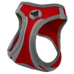 Світловідбиваюча шлея для собак RED HIKING REFLECTIVE Croci, червона